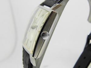 【送料無料】montre zenith automatique boite acier vers 19601970