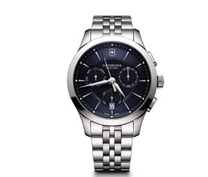 【送料無料】595 victorinox mens alliance swiss quartz stainless steel casual watch