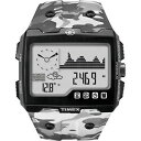 【送料無料】 timex expedition ws4 watch t49841 grey camo altimeter compass barometer abc