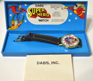 【送料無料】batman mens dabs amp; co wrist watch w box amp; instructions vintage 1977 dc working 【送料無料】batman mens dabs amp; co wrist watch w box amp; instructions vintage 1977 dc working
