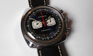 【送料無料】alter herren cimier chronograph mit selt80 min zhler 40mm vintage swiss made