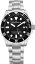 【送料無料】alexander a501b01 professional diver mens quartz stainless steel watch