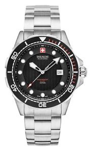 【送料無料】swiss military hanowa neptune diver herrenuhr 6531504007 analog edelstahl si
