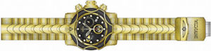 【送料無料】invicta mens reserve quartz chronograph gold plated stainless steel watch 26654