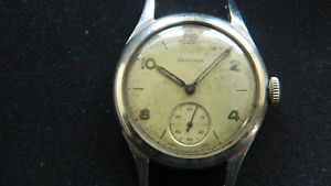 ̵rare longines ww2 military watch number 333 cal 1268z