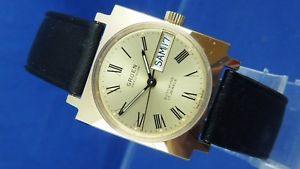 【送料無料】vintage retro gruen automatic watch circa 1970s nos cal as 1906 condition