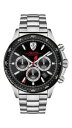 yzscuderia ferrari herrenuhr 0830393 analog chronograph edelstahl silber