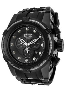 【送料無料】 mens invicta 14940 reserve bolt zeus swiss chronograph polyurethane watch