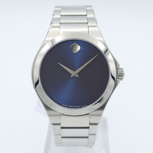 【送料無料】movado mens quartz watch 0606335sd