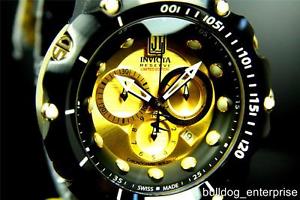 【送料無料】invicta reserve jt venom ii generation 2 swiss made gold tone watch 14416