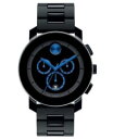 yzmovado swiss bold mens chronograph blue accents date watch 3600101