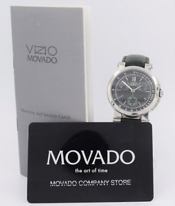 【送料無料】mens movado vizio chronograph swiss quartz watch with date 84c5898 3418329