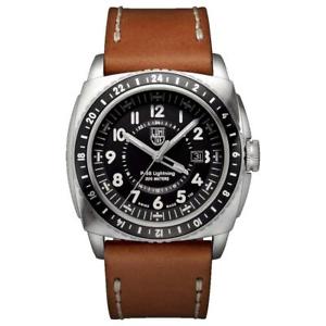 【送料無料】luminox 9427 p38 lightnight 2 time zone pilot watch