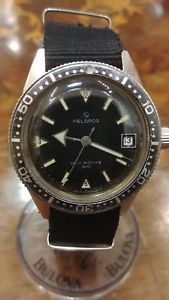 【送料無料】helbros skin diver vintage all steel automatic 【送料無料】helbros skin diver vintage all steel automatic