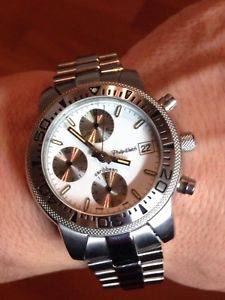 【送料無料】philip watch caribbean automatic chronograph valjoux 7750
