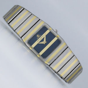 【送料無料】baume amp; mercier zebra gold stahl uhr ref 5820038