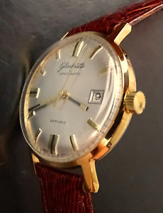 【送料無料】glashtte spezimatic gub kal75 vintage automatic herrenuhr 1970 aufgearbeitet