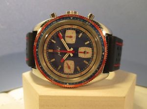 【送料無料】chronographe racing neri valjoux 7736, rare vintage 【送料無料】chronographe racing neri valjoux 7736, rare vintage