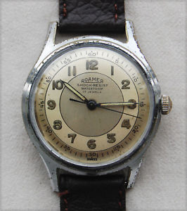 【送料無料】roamer early centre seconds 1950s mens wrist watch