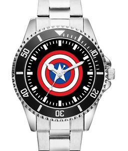 【送料無料】captain america geschenk fan artikel zubehr fanartikel uhr 1663