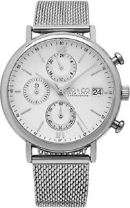 【送料無料】so amp; co york mens 5266m1 silver stainless steel watch
