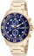 ̵invicta mens specialty quartz chronograph 50m stainless steel watch 15942