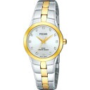 yzpulsar womens gold stainless steel quartz watch white display bnib warranty