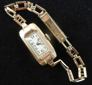 【送料無料】tl combs amp; co 10k gold filled ladies wrist watch woriginal box omaha ne s04