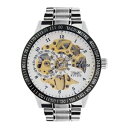 【送料無料】orologio avion skeleton ii automatic uomo acciaio bianco av1815wt