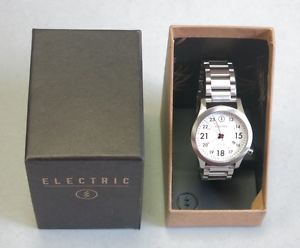 【送料無料】electric authentic watch fw01 sswhite 30886 【送料無料】electric authentic watch fw01 sswhite 30886