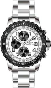 【送料無料】invicta specialty 5999 mens round white chronograph date stainless steel watch 【送料無料】invicta specialty 5999 mens round white chronograph date stainless steel watch