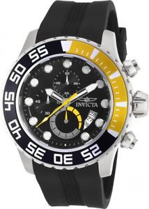 【送料無料】 mens invicta 20449 pro diver chronograph polyurethane strap watch