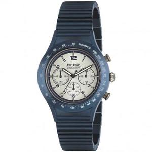 【送料無料】orologio uomo hip hop aluminium hwu0731 chrono bracciale alluminio blu 42mm 【送料無料】orologio uomo hip hop aluminium hwu0731 chrono bracciale alluminio blu 42mm