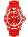 【送料無料】ice watch ice summer beach paprika small sipapss13 analog silikon rot