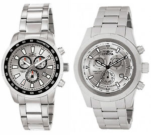 【送料無料】invicta mens specialty chrono analog quartz 100m stainless steel watch 【送料無料】invicta mens specialty chrono analog quartz 100m stainless steel watch