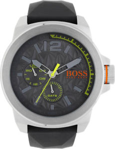 【送料無料】hugo boss mens orange quartz s