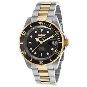 【送料無料】invicta mens pro diver 18k gold ionplated and stainless steel watch 【送料無料】invicta mens pro diver 18k gold ionplated and stainless steel watch