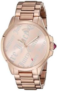 ジューシークチュール 【送料無料】juicy couture womens jetsetter rose gold watch 38mm rrp 150