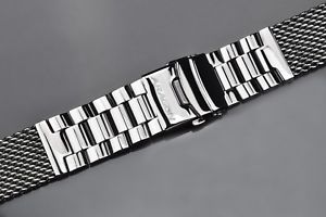 【送料無料】aragon 24meshas mesh bracelet polished 24mm 【送料無料】aragon 24meshas mesh bracelet polished 24mm