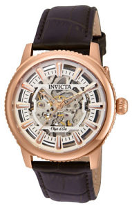 【送料無料】invicta objet d art 22612 mens round analog automatic rose gold tone watch 【送料無料】invicta objet d art 22612 mens round analog automatic rose gold tone watch