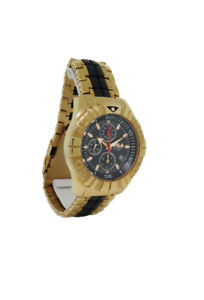 【送料無料】fila fa079491 mastertime mens rose gold tone chronograph date analog watch