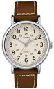 【送料無料】timex mens weekender brown lea