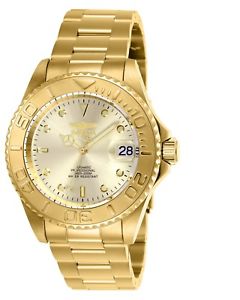 【送料無料】invicta 9010ob mens pro diver automatic yellow gold steel watch