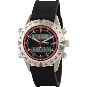 【送料無料】orologio uomo breil tribe digital way ew0397 anadigit silicone nero rosso