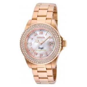 【送料無料】invicta womens angel quartz 200m stainless steel rose gold tone watch 24615 【送料無料】invicta womens angel quartz 200m stainless steel rose gold tone watch 24615