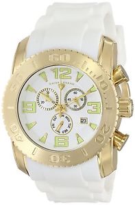 【送料無料】swiss legend mens gold steel case white rubber strap quartz watch 10067yg02 【送料無料】swiss legend mens gold steel case white rubber strap quartz watch 10067yg02