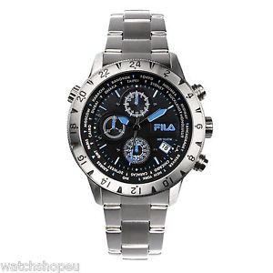 ̵ fila 38007004 mens chronograph watch 2 year warranty