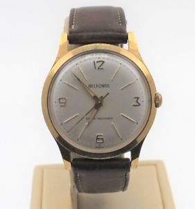 【送料無料】authentic mens vintage belforte watch 【送料無料】authentic mens vintage belforte watch