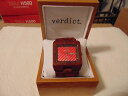 【送料無料】verdict paint the town 46mm sandalwood wood watch must see