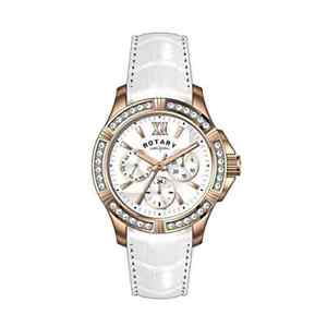 ̵ rotary ls6016202 ladies rose gold watch 2 years warranty